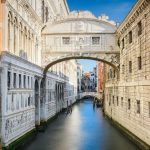 イタリア　ヴェネツィア「溜息の橋」