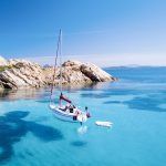 サルデーニャの海の風景