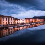 イタリア　サルデーニャ島ボーザの風景