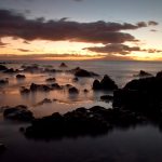 ハワイの夕景　ハワイの風景