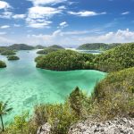 ラジャ・アンパット諸島の風景　インドネシアの風景