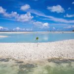 タラワの風景　キリバスの風景