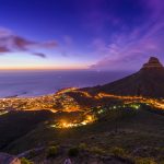 ケープタウンの風景　南アフリカの風景