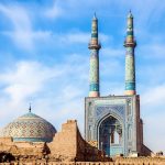 ヤズドのモスク　イランの風景