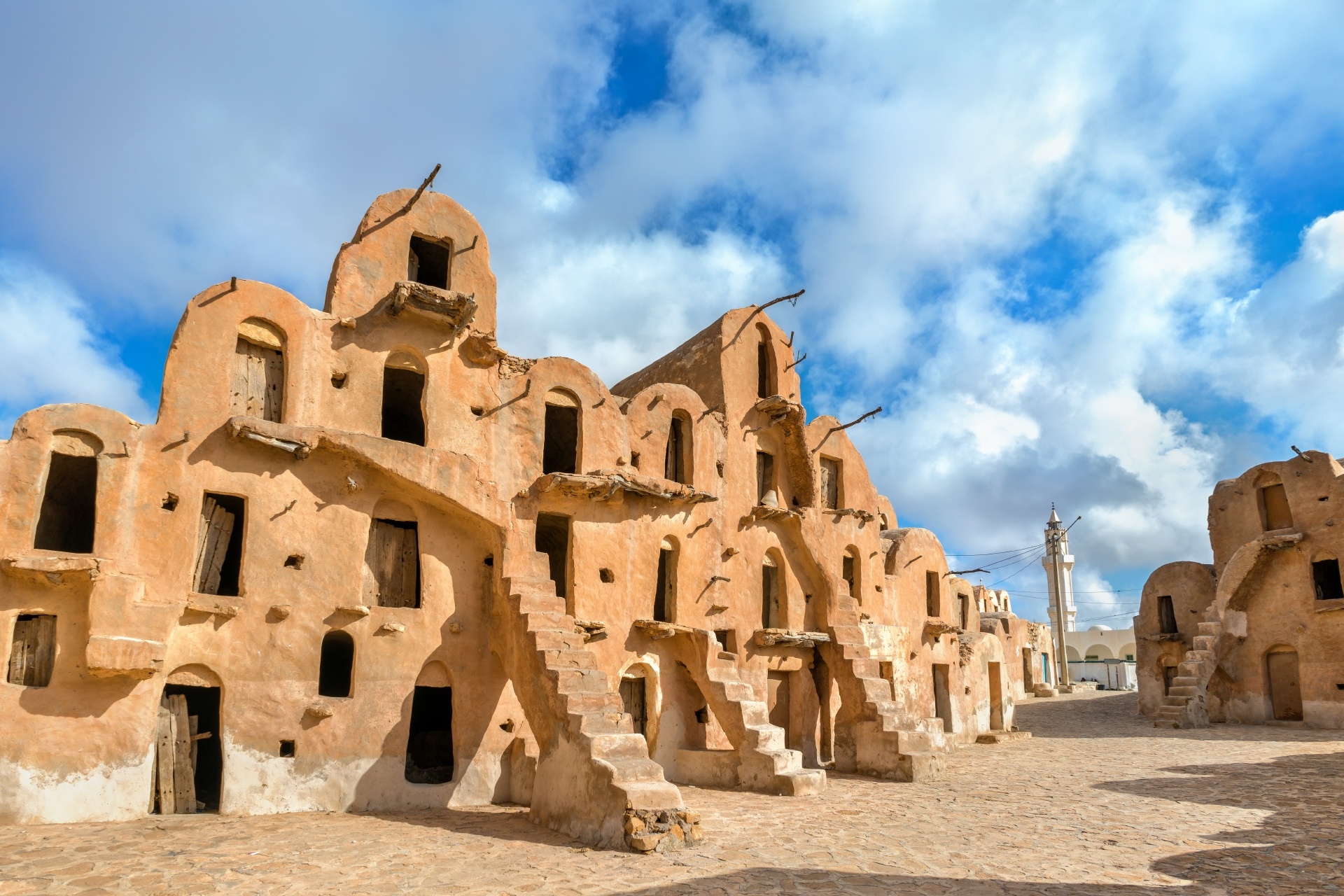 クサール・ウレド・スルタン（クサール・ウル・ソルターヌ史跡）　チュニジアの風景