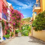 ケファロニア島の風景　ギリシャの風景