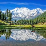 フェアリーメドウズの風景　パキスタンの風景
