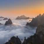黄山　中国の風景