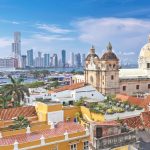 コロンビア　カルタヘナ・デ・インディアスの風景　コロンビアの風景