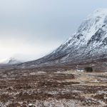 ハイランド地方の風景　スコットランドの風景