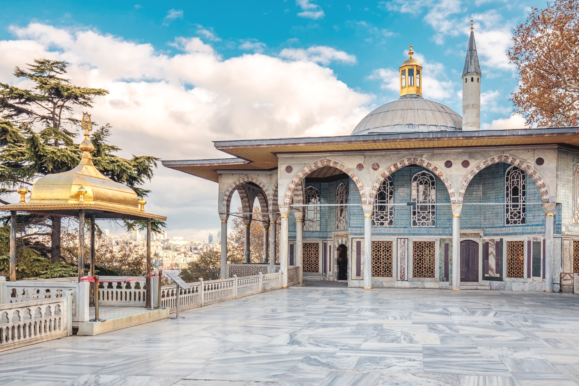 トプカプ宮殿　イスタンブールの風景　トルコの風景