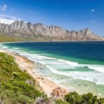 コーゲル ベイ ビーチの風景　南アフリカの風景