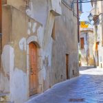 アチェレンツァの路地の風景　イタリアの風景