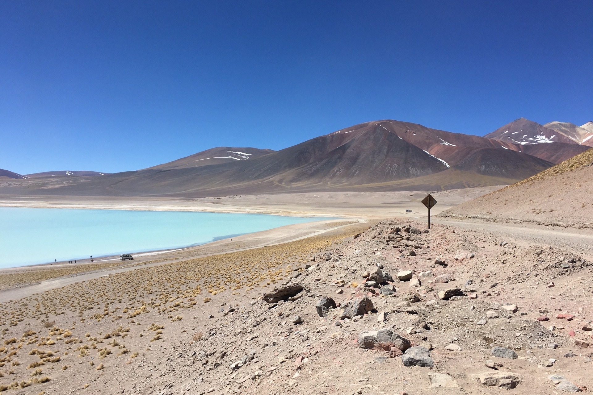 アタカマ砂漠の風景　チリの風景