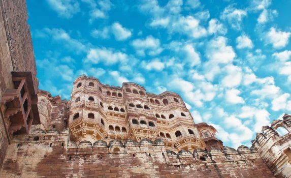 メヘランガール城塞の風景　インドの風景