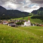 ベルヴァングの風景　オーストリアの風景