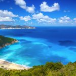 ミルトス ビーチの風景　ギリシャの風景