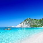 ペタニビーチの風景　ギリシャの風景