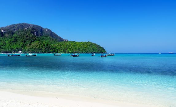 ピピ諸島の風景　タイの風景