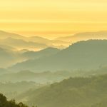 朝のチェンマイ　タイの風景