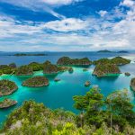 西パプア　ラジャ・アンパットの島々　インドネシアの風景