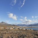 ブロートン島キキクタルジュアクの風景　カナダの風景