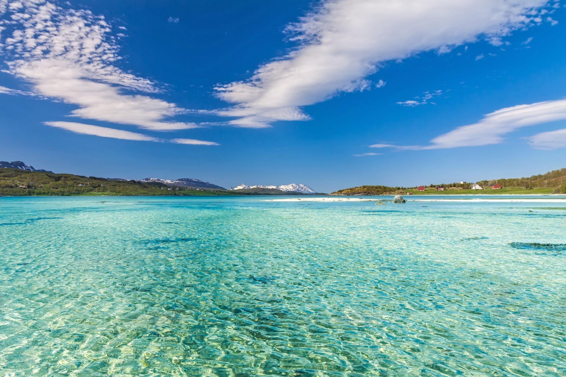 夏のロフォーテン諸島の美しい浜辺 ノルウェーの風景 Beautiful Photo Net 世界の絶景 美しい景色