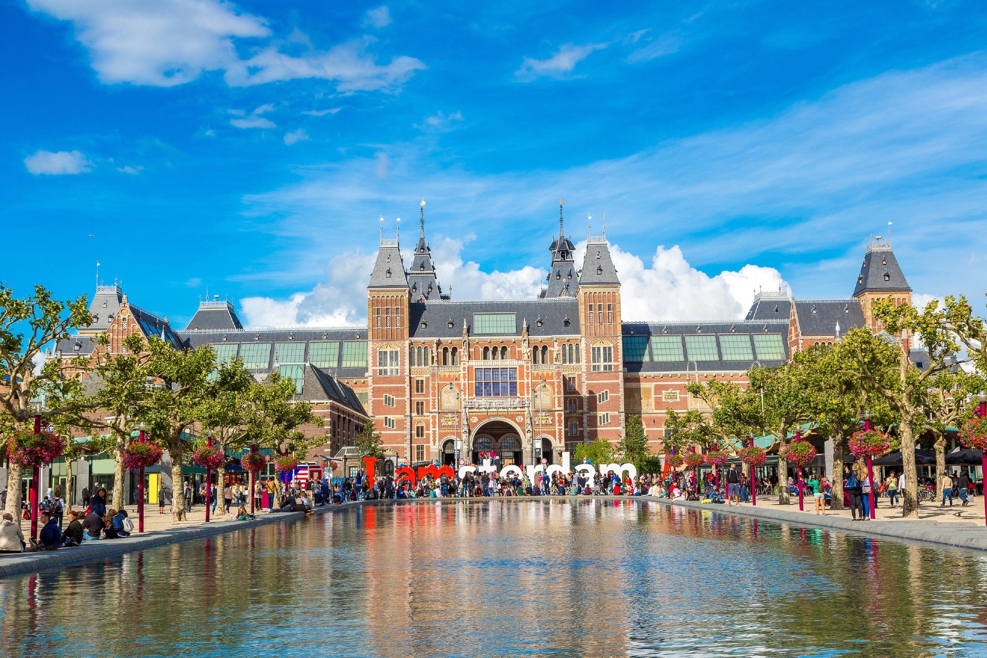 アムステルダム国立美術館　オランダの風景