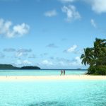ヌク島の風景　トンガの風景