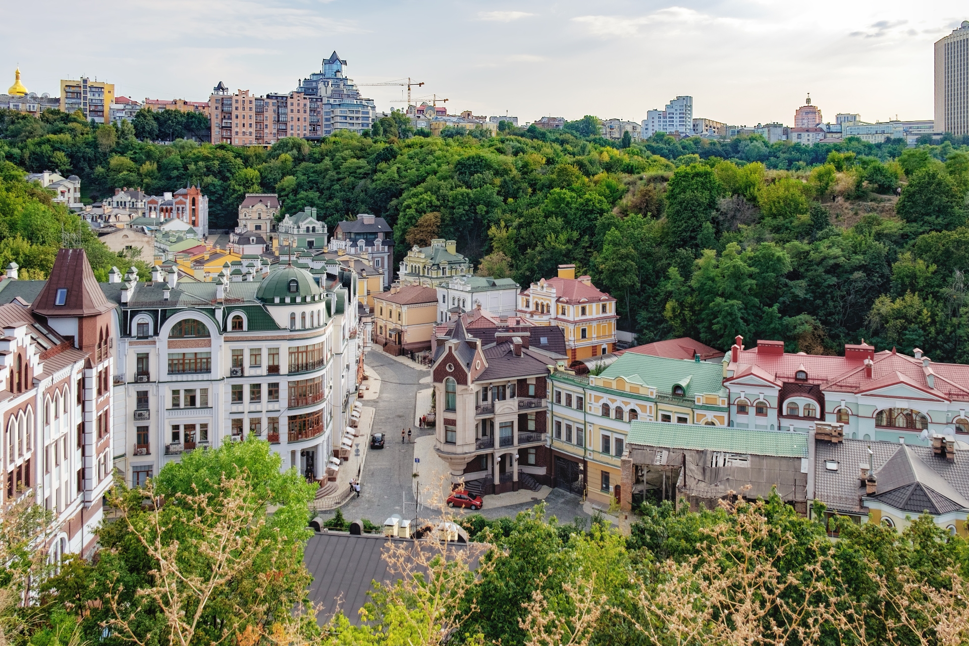 キエフの風景　ウクライナの風景