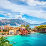 ケファロニア島の風景　ギリシャの風景