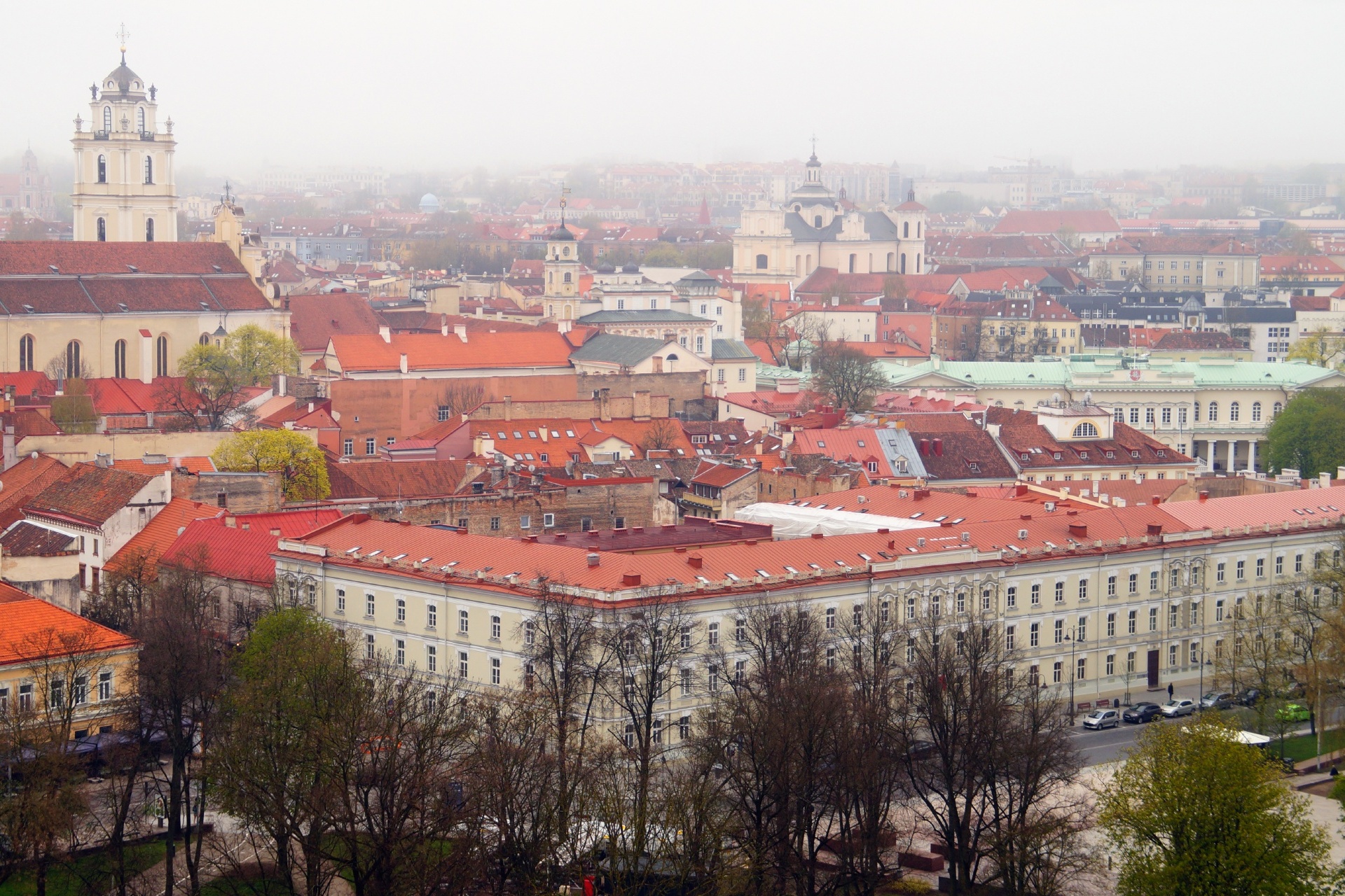 ヴィリニュスの旧市街　リトアニアの風景