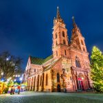 スイスのクリスマス　バーゼル　スイスの風景