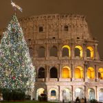 イタリアのクリスマス　ローマ　イタリアの風景