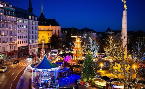 ルクセンブルクのクリスマス　ルクセンブルクの風景