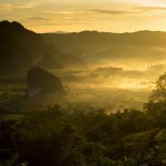 パヤオの風景　タイの風景