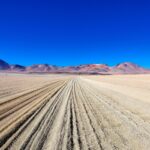 サルバドールダリ砂漠の景色　ボリビアの風景