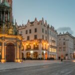 冬のクラクフ　ポーランドの風景