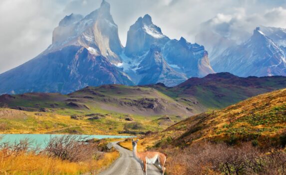 パタゴニアの風景　チリの風景