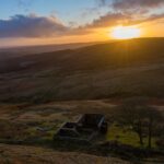 ハワースの風景　イギリスの風景