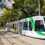メルボルンの路面電車　オーストラリアの風景