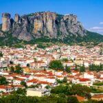 カランバカの風景　ギリシャの風景