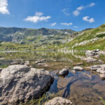 リラ山脈の風景　ブルガリアの風景