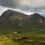 ハイランド地方の風景　スコットランドの風景