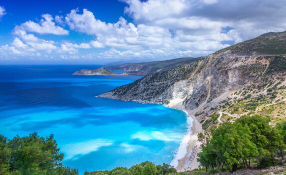 ケファロニア島の風景　ギリシャの風景