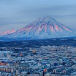 ペトロパブロフスク・カムチャツキーの風景　ロシアの風景
