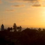 夕暮れのカリフォルニア　アメリカの風景