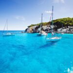 パクシ島の入り江　ギリシャの絶景