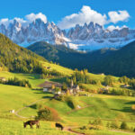 サンタ・マッダレーナの絶景　イタリアの風景