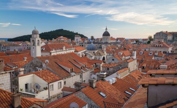 ドゥブロヴニク旧市街　クロアチアの風景